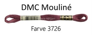 DMC Mouline Amagergarn farve 3726